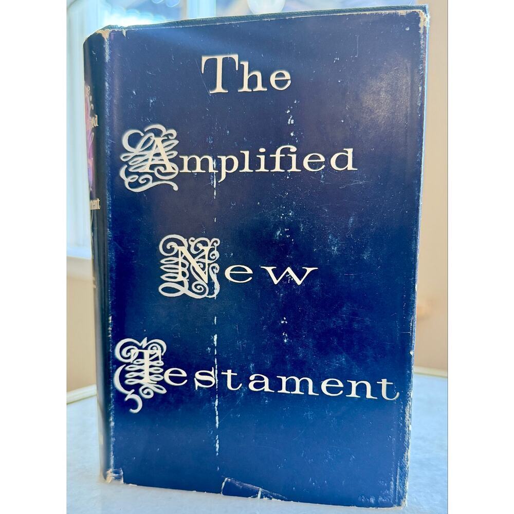 Vintage Amplified New Testament Zondervan Seventeenth Edition Hardcover Bible